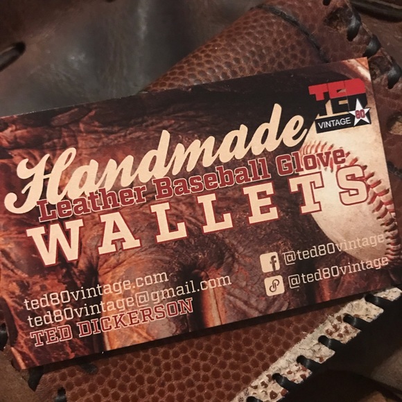 Handmade Leather Wallet Nike Collegiate Football - Picture 6 of 6